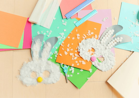 10 manualidades de Pascua para niños con globos y papel