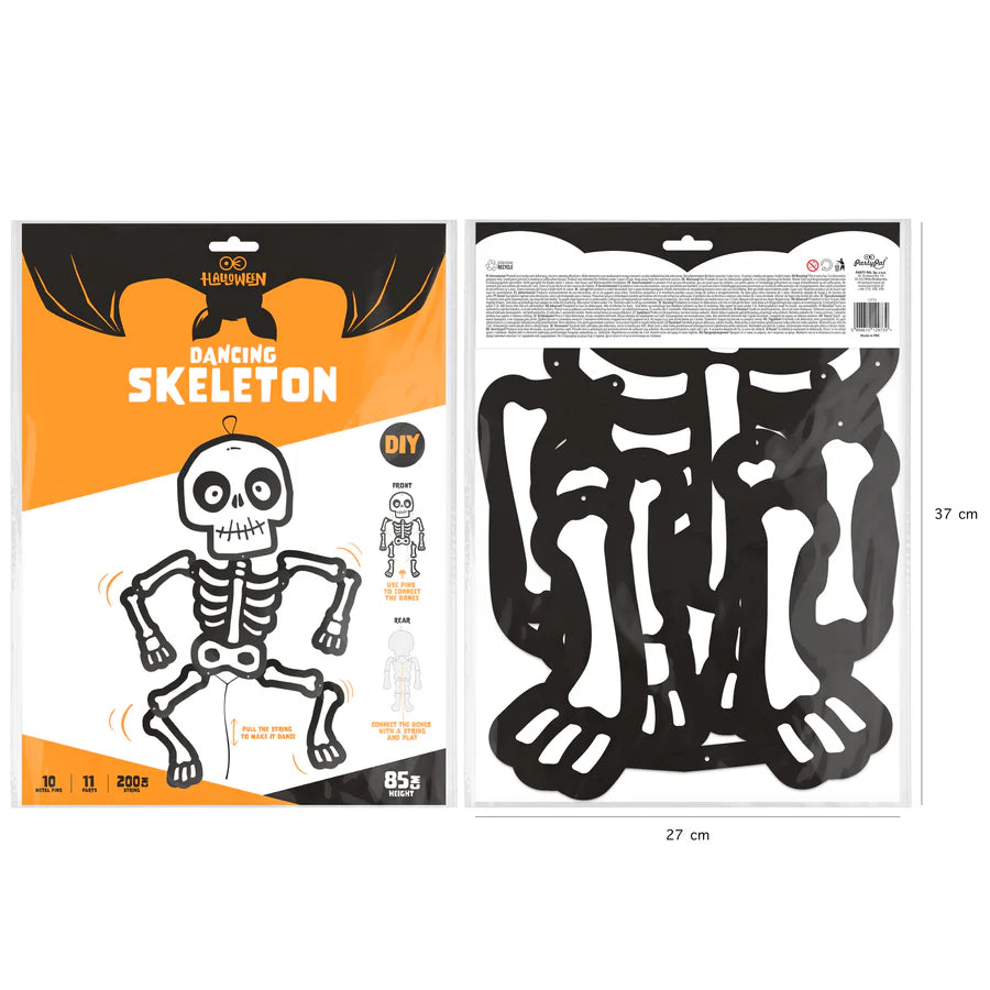 Halloween Monsters Hanging Skeleton 85cm