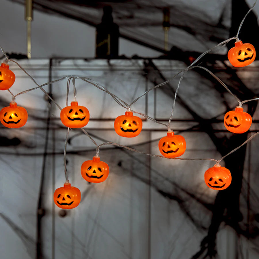 LED Pumpkin String Lights