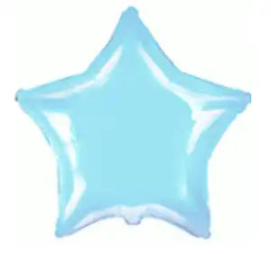 Globo Estrella 45 cm -Múltiples Colores, Apto para Helio o Aire
