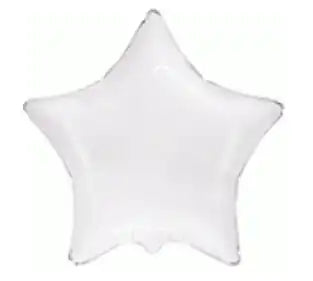 Globo Estrella 45 cm -Múltiples Colores, Apto para Helio o Aire