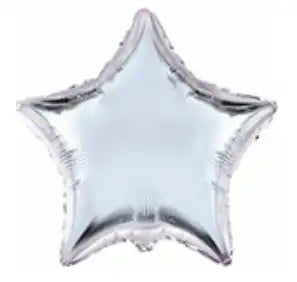 Globo Estrella 45 cm -Múltiples Colores, Apto para Helio o Aire