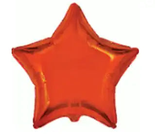 Globo Estrella 45 cm -Múltiples Colores, Apto para Helio o Aire
