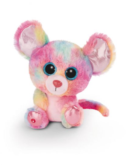 Glubschis Candypop Mouse Plush Toy 25cm - Colorful Sweetness