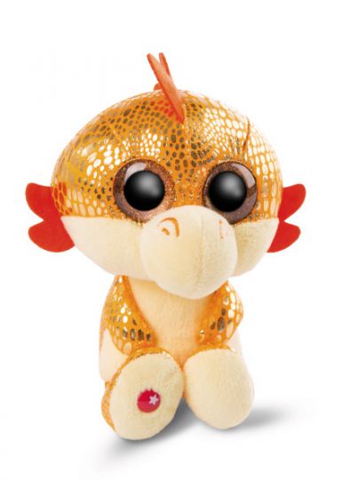 Glubschis Yo-Yo Orange Dragon Plush Toy 15cm - Fire and Fun