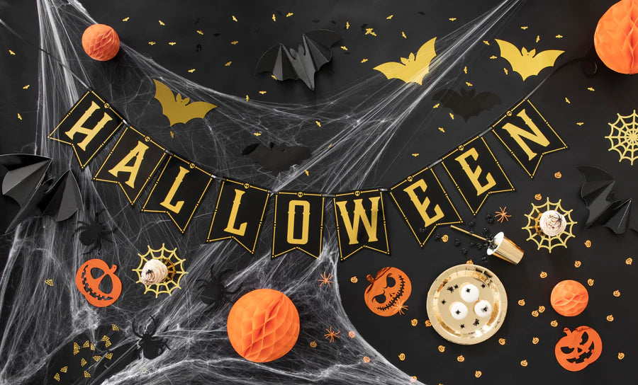 Halloween Paper Confetti Orange Pumpkins