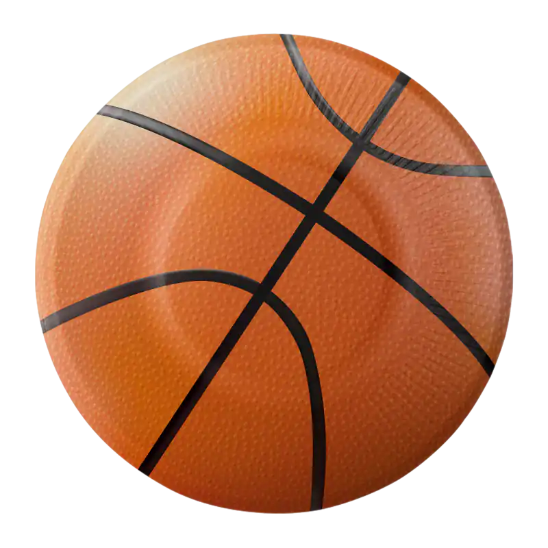 Platos 18 cm Sports Fanatic Basketball