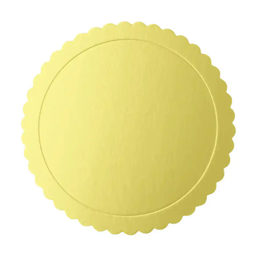 Plat o Safata Rodona Daurada 20 cm