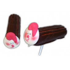 dulce de nuve y chocolate del cag tio catalán