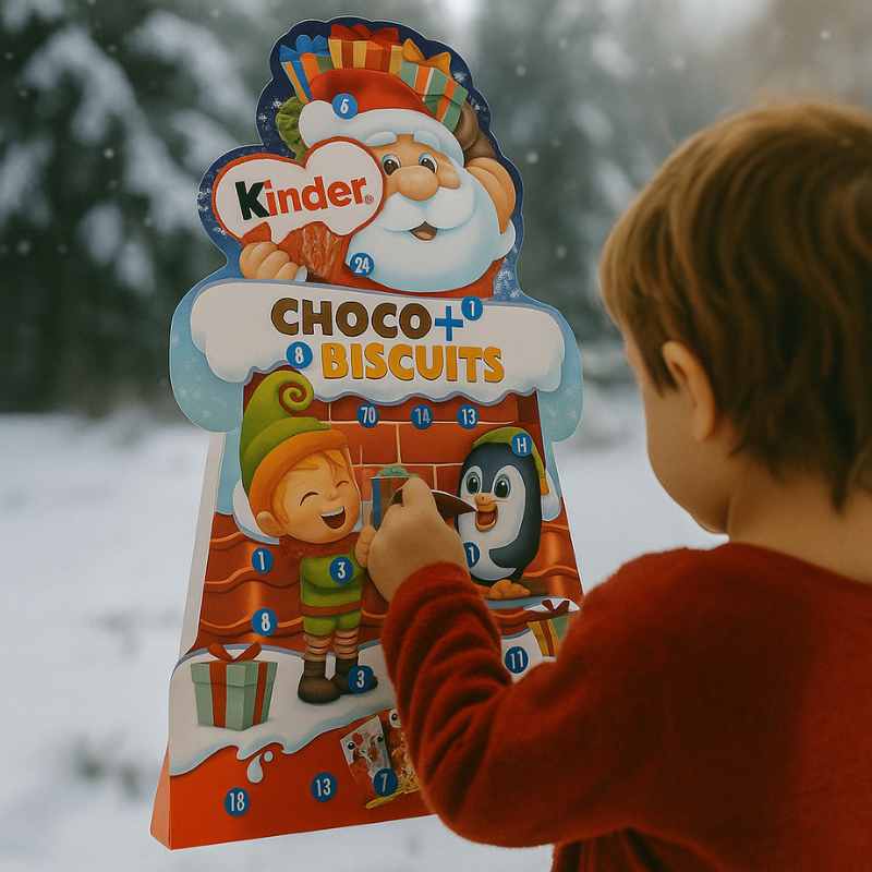 Calendario de Adviento Kinder Choco Biscuit