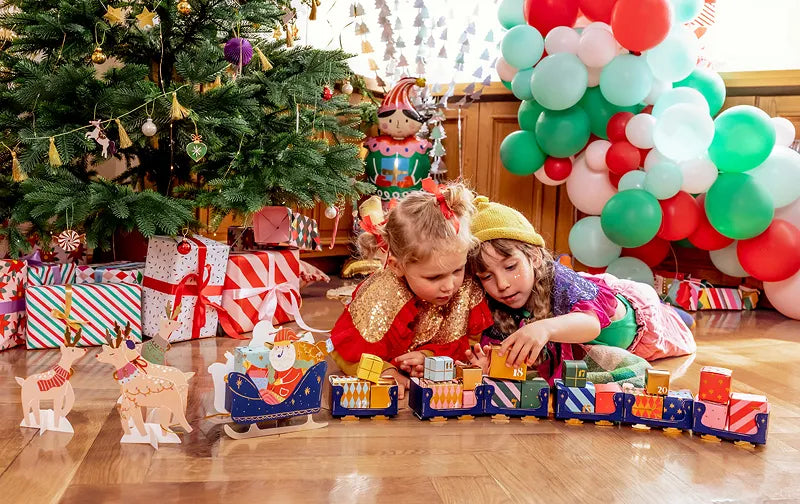 Santa's Sleigh Advent Calendar