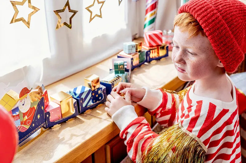 Santa's Sleigh Advent Calendar