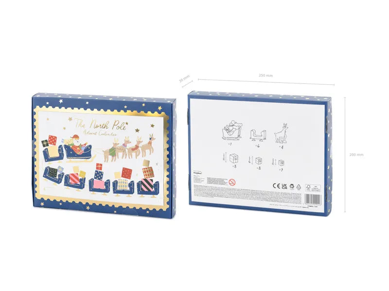 Santa's Sleigh Advent Calendar