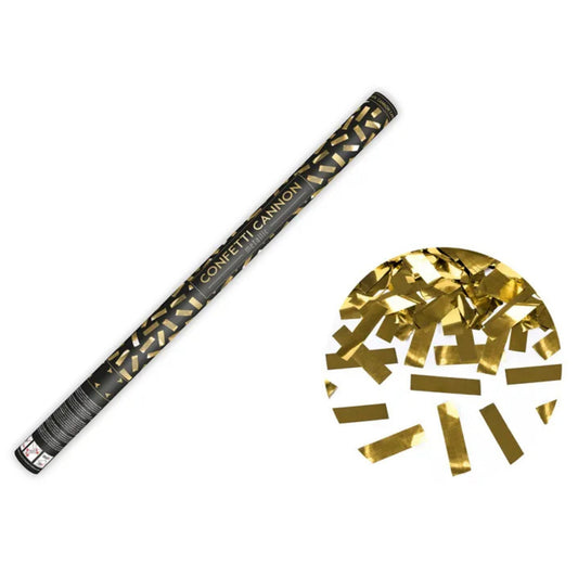 Gold or Silver Confetti Cannon - 40, 60 and 80 cm