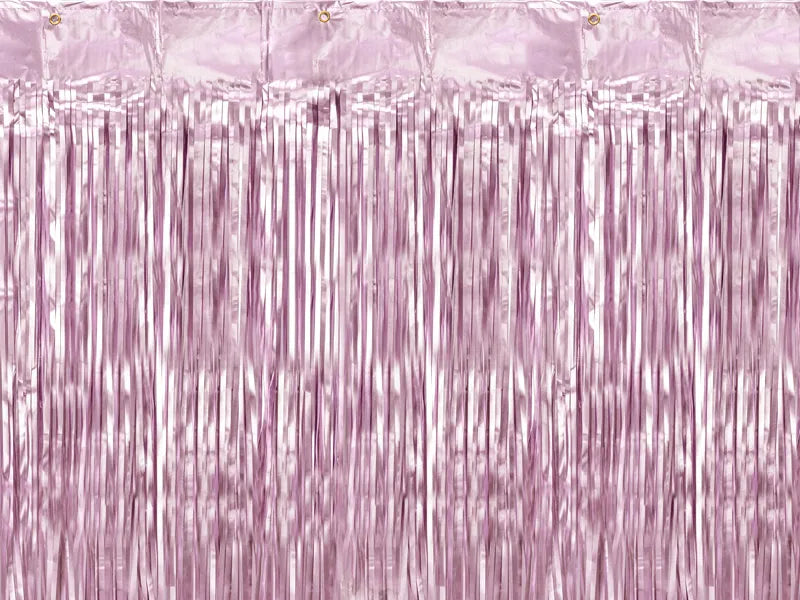 Decorative Metallic Curtain 90x250 cm - Various Colors