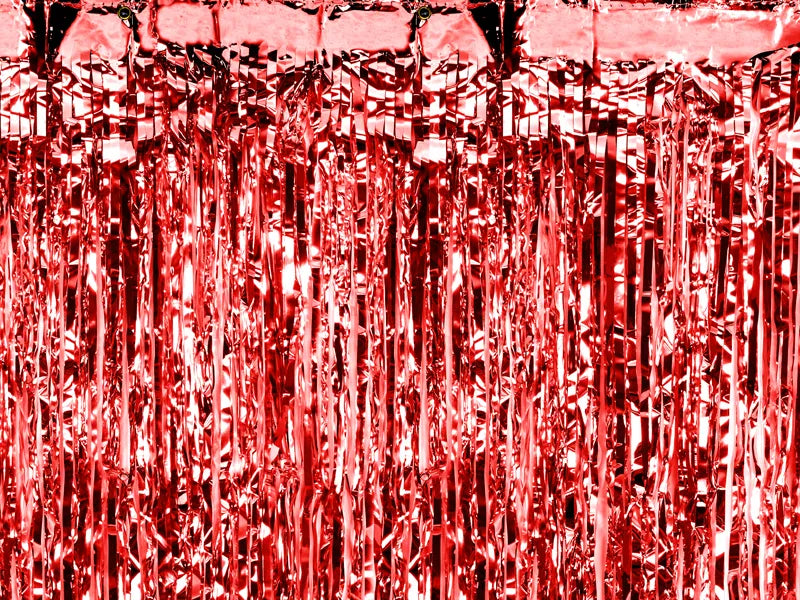 Decorative Metallic Curtain 90x250 cm - Various Colors