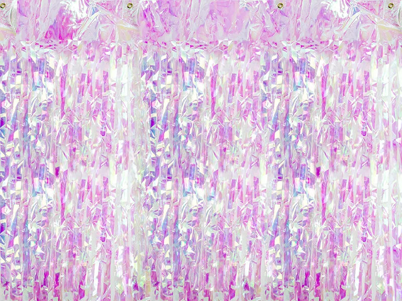 Decorative Metallic Curtain 90x250 cm - Various Colors