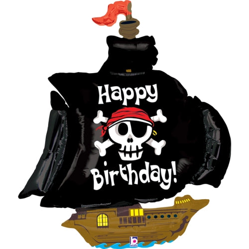 Pirate Ship Birthday Balloon