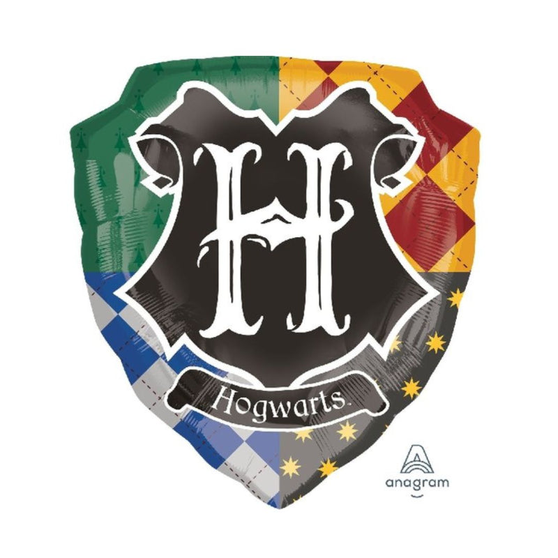 Globo foil escudo Harry Potter para fiesta temática