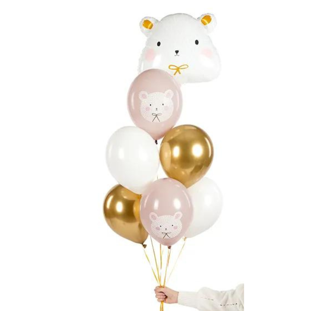 Globos infantiles con diseño nórdico para fiestas o cumpleaños