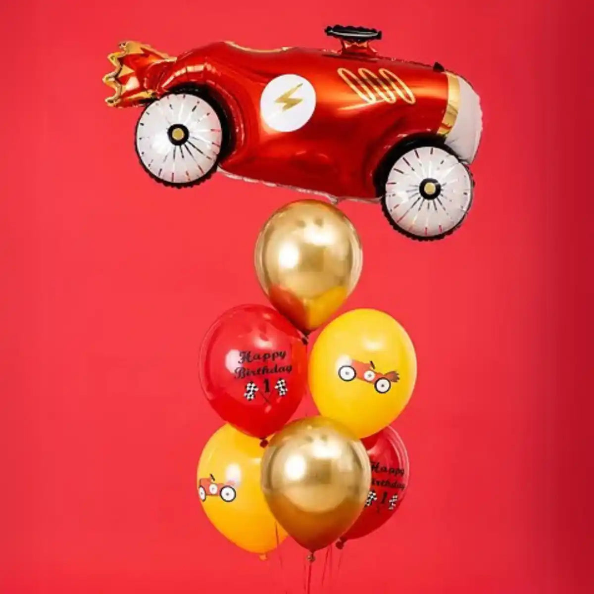 Globos Happy Birthday Bio Cache 30 cm – Pack x6 Biodegradables Fiesta Infantil - Narosa Sweet Party Barcelona