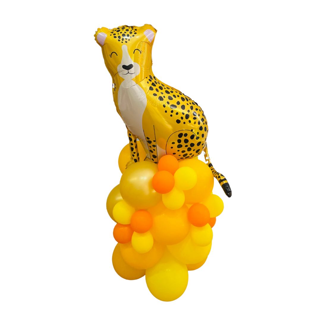 Cheetah Aluminum Balloon (101 cm) – Jungle or Animal Party
