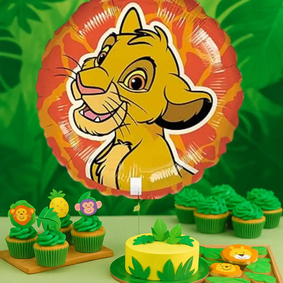 Globo Foil Disney El Rey León – 45 cm - Narosa Sweet Party Barcelona