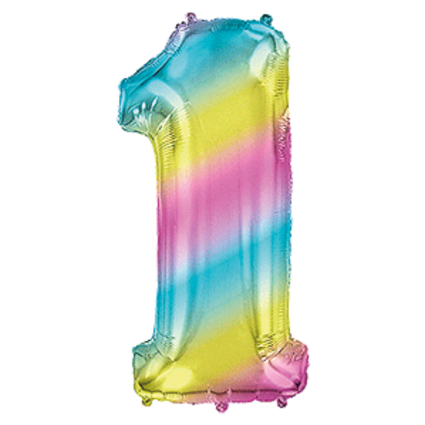 Globo Número 1 de 70 cm. Apto para Aire y Helio