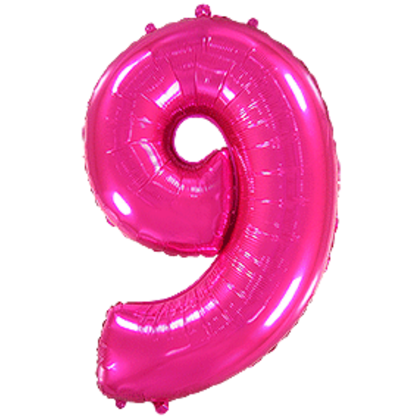 Fuchsia Number Foil Balloon 70 cm (32) - Air or Helium