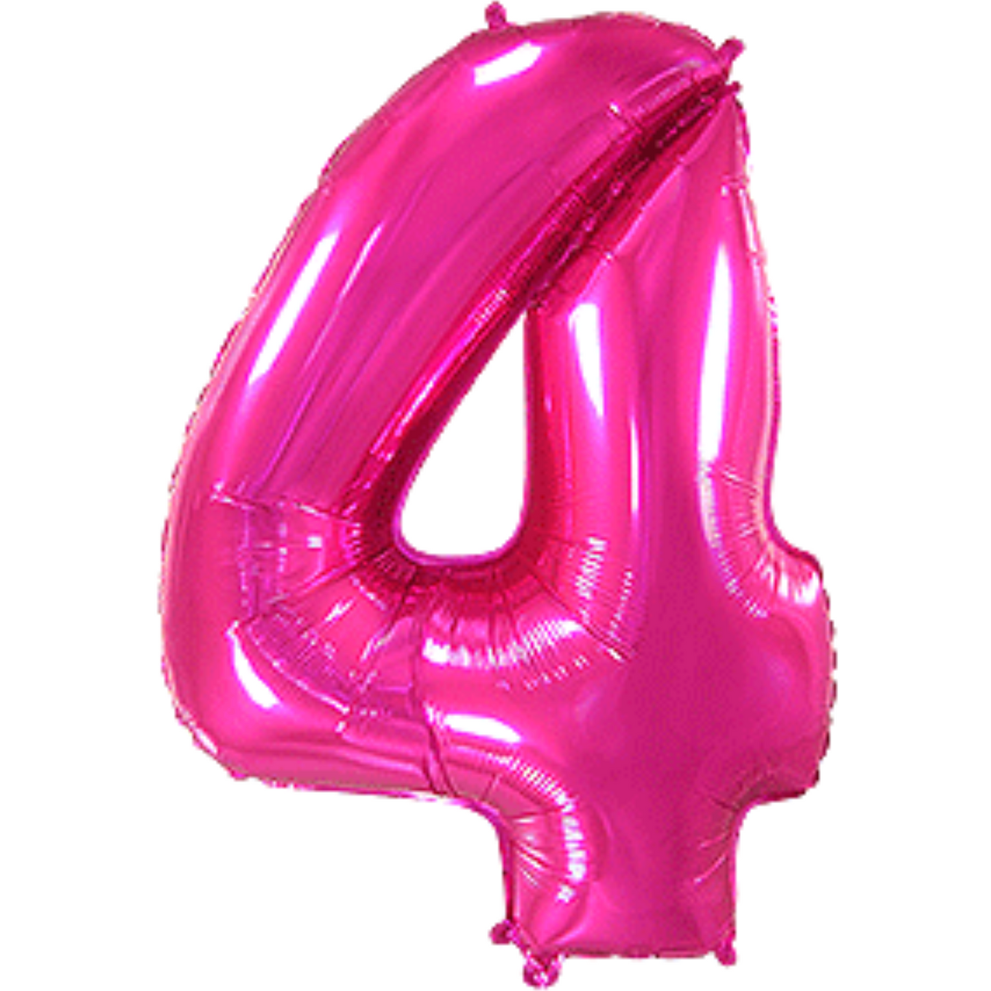 Fuchsia Number Foil Balloon 70 cm (32) - Air or Helium
