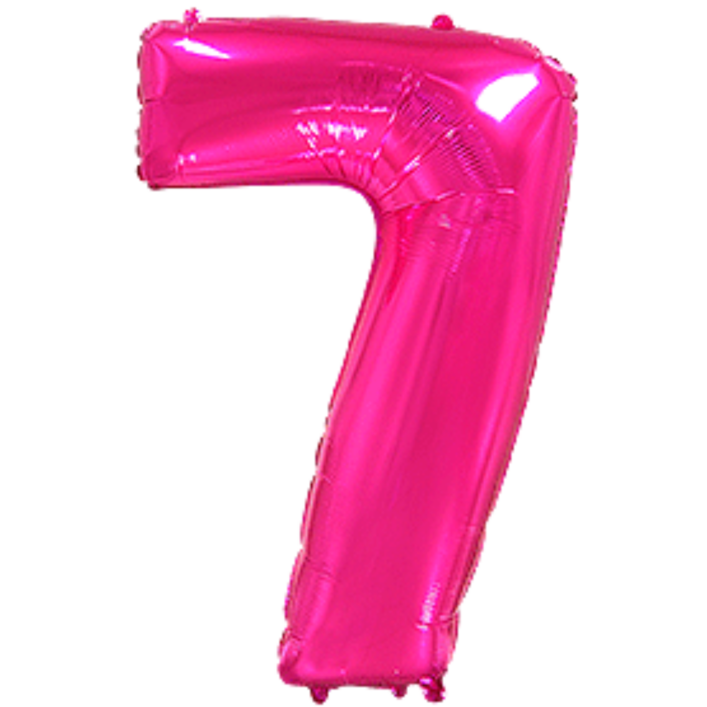 Fuchsia Number Foil Balloon 70 cm (32) - Air or Helium
