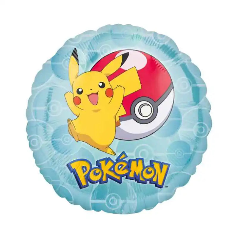 Globo Foil Pokémon GO 43 cm – Aire o Helio - Narosa Sweet Party Barcelona