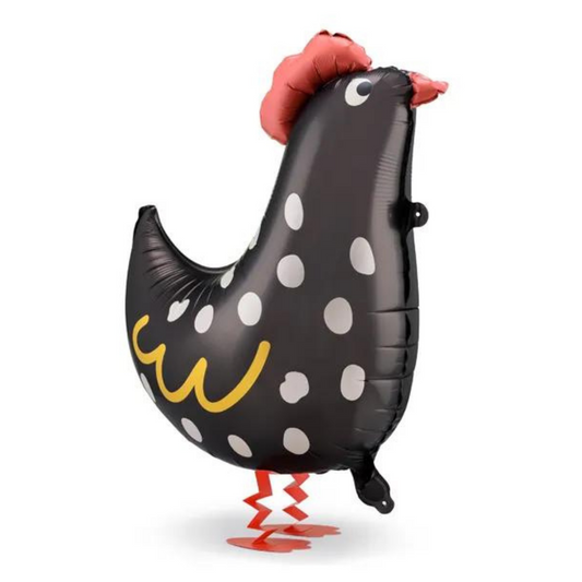 Chicken aluminum balloon, 48x60cm.
