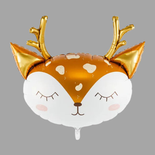 Globus Metàl·lic Ciervo 73x64 cm - Colors Mixts, Apte per a Aire i Heli