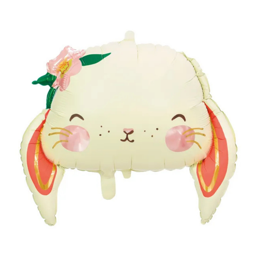 Pink cat aluminum balloon, 48x36cm.