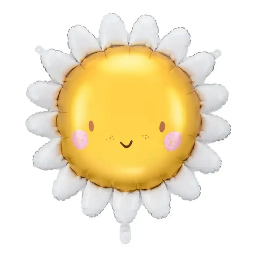 Metallic Sun Balloon 90 cm - Suitable for Air and Helium