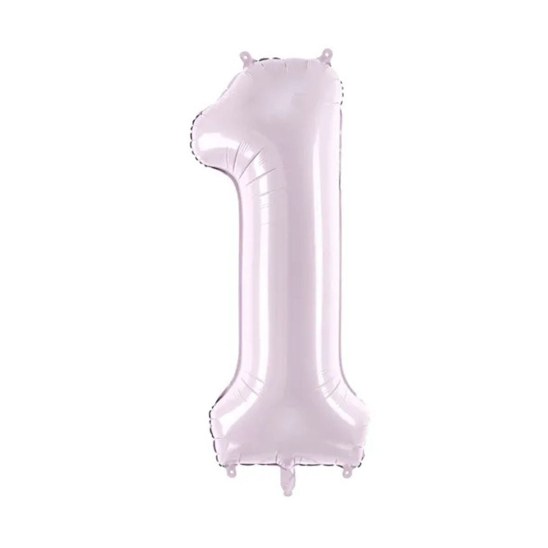 Globo Foil Número Lila 72 cm - Apto para Aire y Helio