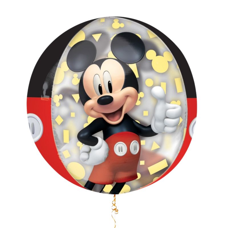 Globo orbz Mickey Mouse Forever redondo 38 cm