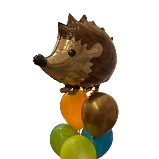 Globo de aluminio con forma de puercoespín