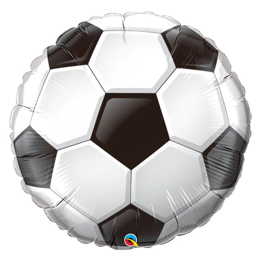 Globo foil balón de fútbol inflado de 91 cm
