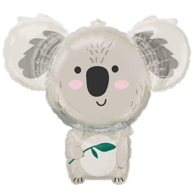 Globo Foil Koala 71x63 cm – Forma Adorable - Narosa Sweet Party Barcelona