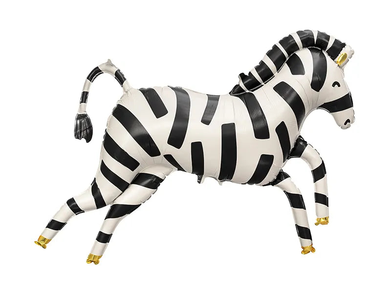 Leopard aluminum balloon, 114x80 cm.