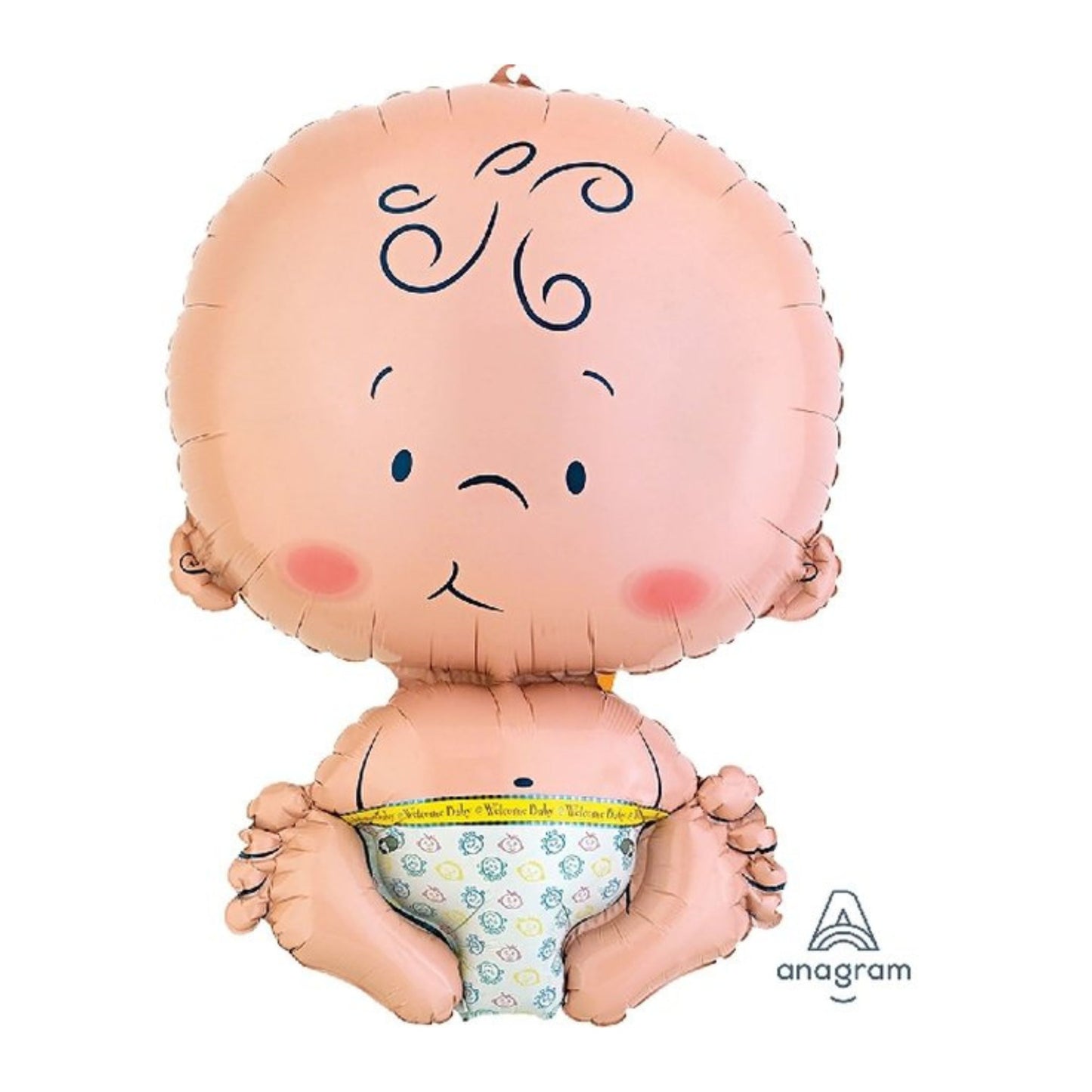 Globo con forma de Bebé – Ideal para Baby Shower y Bautizos