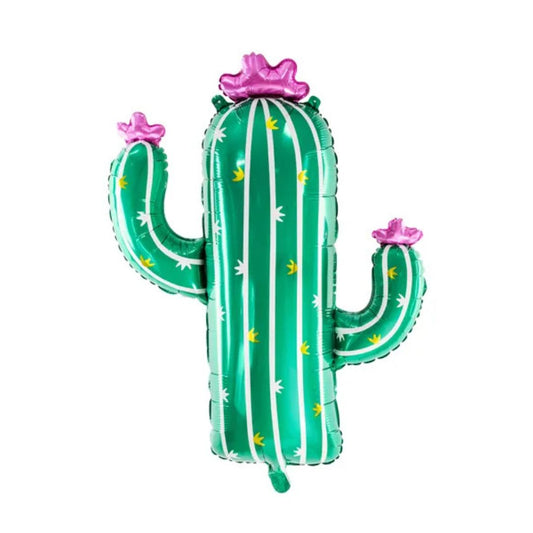 Globo de Aluminio Cactus 60x82 cm – verde brillante