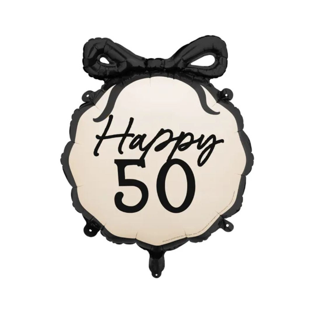 Aluminum Balloon "Pill Happy" Numbers 47x53 cm – Air or Helium