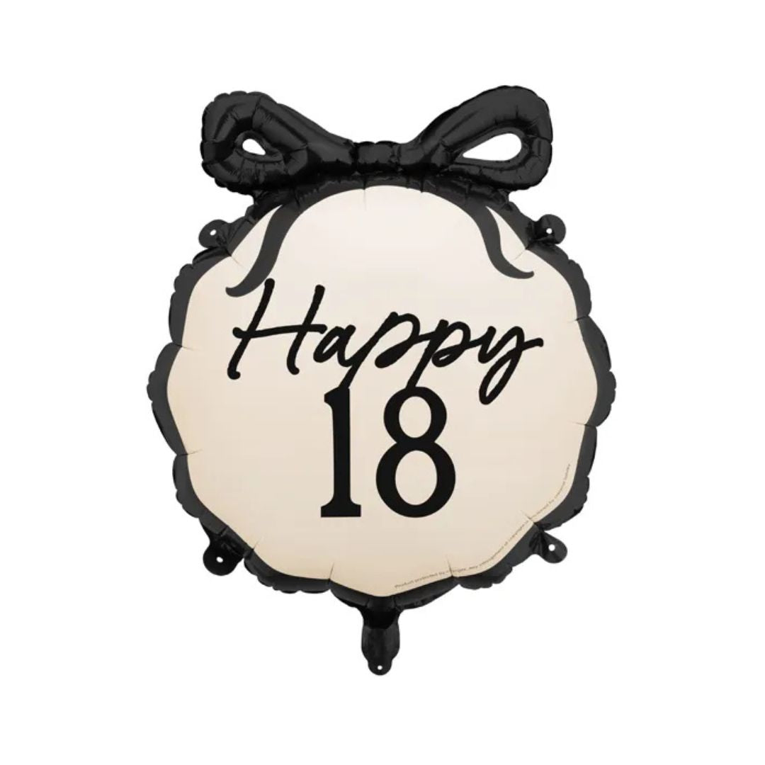 Aluminum Balloon "Pill Happy" Numbers 47x53 cm – Air or Helium