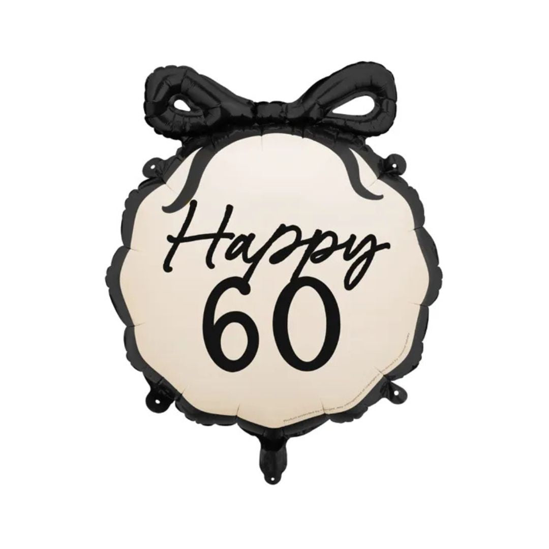 Aluminum Balloon "Pill Happy" Numbers 47x53 cm – Air or Helium