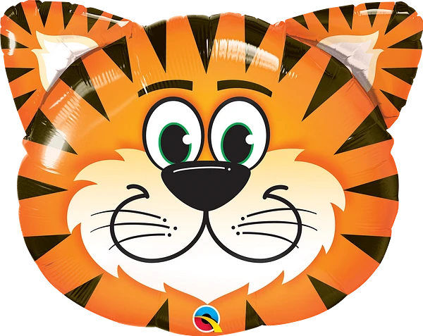 Tickled Tiger Foil Balloon