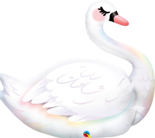 Globo de Foil Cisne Elegante 35