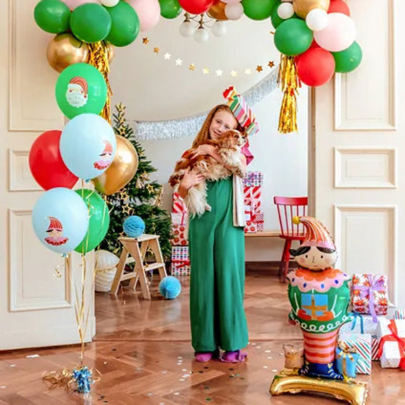 Globos surtidos de 30 cm para decoración dulce y colorida